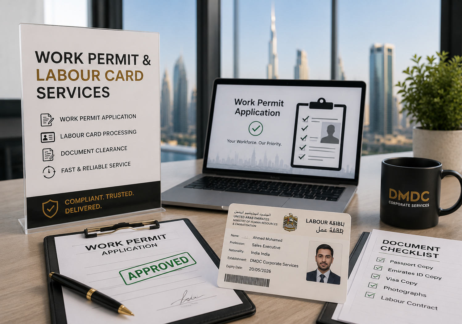 Reference image for Work Permit & Labour Card Services Dubai